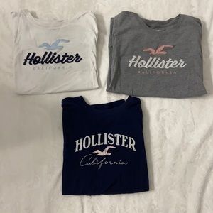 Hollister T-Shirt Bundle | Good Condition | Size Small but fits like XS